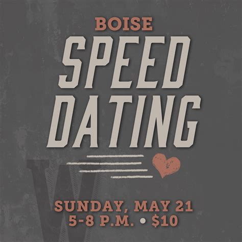 boise speed dating